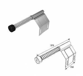 Пружинный амортизатор укороченный